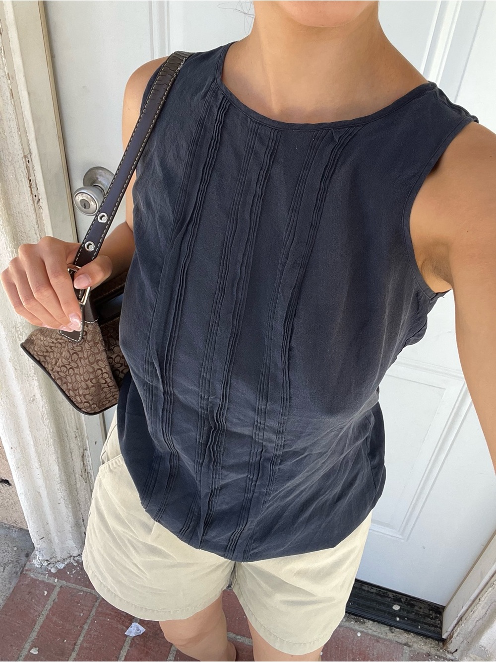 Banana republic 100% silk tank top